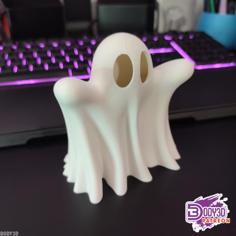 Ghost Booh 3D Printer Model