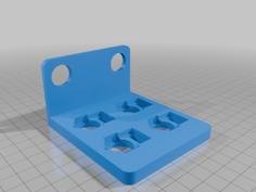 Multiboard Flashforge Adventurer 5M Nozzle Holder 3D Printer Model