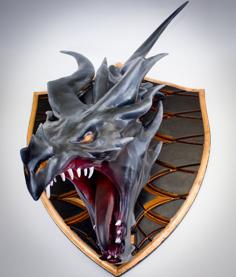 Alduin Head Only 3D Printer Model