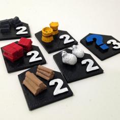 Catan Ports 3D Printer Model