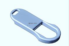 Penny Bottle Opener Keychain 3D Printer Model