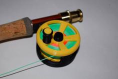 Ultralight Fly Fishing Reel 3D Printer Model