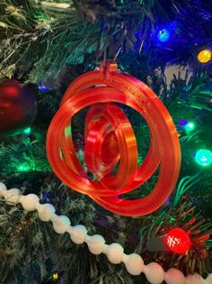 Hanging Tree Ornaments With Concentric Geometry 3D Printer Model