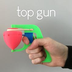 Elastic Top Gun! 3D Printer Model