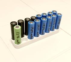 18650 Battery Holder 3D Printer Model