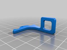 AR Charging Handle Latch 3D Printer Model