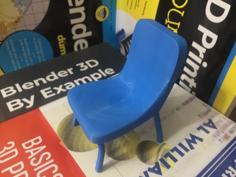 School Chair 3D Printer Model