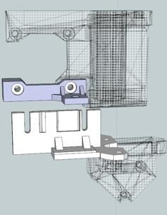 Prusa Mendel I3 Z Endstop Tuner 3D Printer Model