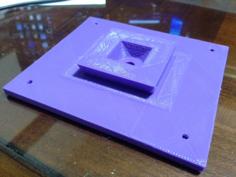 Easel Tripod Plate 3D Printer Model