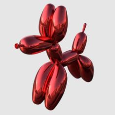 Balloon Dog (Jeff Koons) [nose Optimized] 3D Printer Model