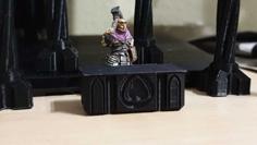 Gothic Altar 28mm Scale 3D Printer Model