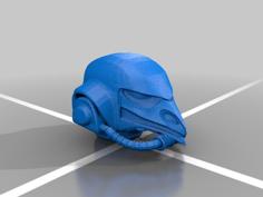 Elite Broody Magpie Helmet. 3D Printer Model