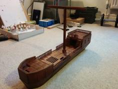 D&D Medium Ship (Playable Terrain) 3D Printer Model