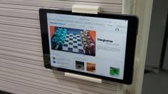 Ipad/tablet Wall Mounted Shelf And Top Clip 3D Printer Model