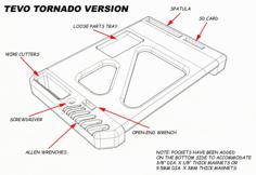 TEVO TORNADO – TOOL HOLDER 3D Printer Model