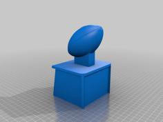 Football Trophy 3D Printer Model