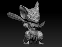 Mouse Guard Inspired – Scribe 3D Printer Model