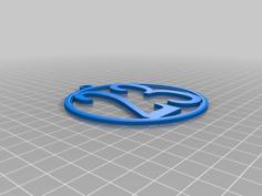 23 Medallion Ornament 3D Printer Model