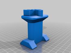 Wooden Train Bridge Column Compatible To IKEA Set 3D Printer Model