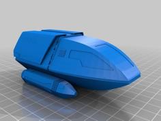 Star Trek – The Next Generation Type 6 Shuttlecraft 3D Printer Model