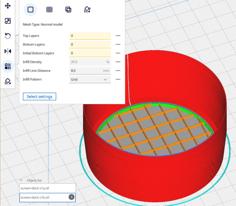 Screen Deck (any Mesh Size) 3D Printer Model