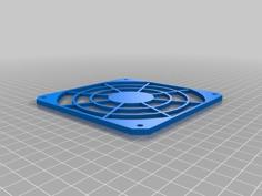 120mm Fan Grille 3D Printer Model