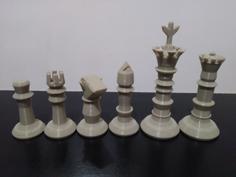 Chess Set 3D Printer Model