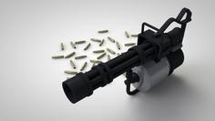 Minigun (TF2) 3D Printer Model