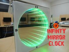 HOW TO MAKE AN INFINITY MIRROR CLOCK 3D Printer Model