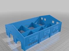 Factory Units / Warehouse N Scale- N Gauge 3D Printer Model