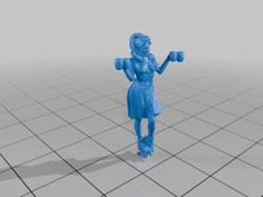 DREAM WAITRESS 3D Printer Model