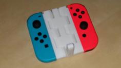 Nintendo Switch Foldable Joy Con Mount/ Holder 3D Printer Model