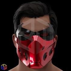 Red Hood Outlaw V2 Mask 3D Printer Model