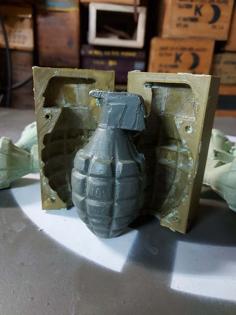 MkII Pineapple Grenade Mold 3D Printer Model