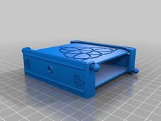 Hinged Book Cover 3D Printer Model