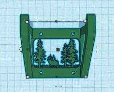 Crossbow Hanger Stag/deer Design 3D Printer Model