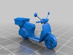 Pizza Boy (Moped) – Grand Theft Auto: Vice City 3D Printer Model