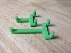 Peg Board Hooks 3D Printer Model