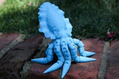 Articulated Cuttlefish! Ball-joint Articulated Octopus Remix! 3D Printer Model