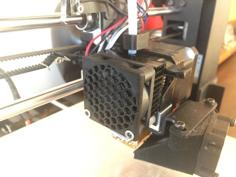 Wanhao I3 Duplicator Extruder Fan Grill 3D Printer Model