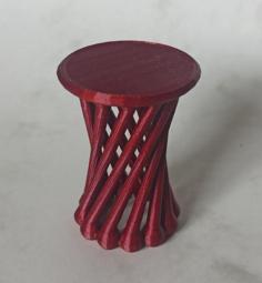 Small Twisted Table 3D Printer Model