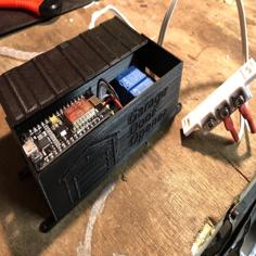 ESP8266 Case Garage Door Opener 3D Printer Model