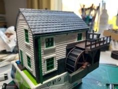 WATERMILL – OO Or HO Model Railway 3D Printer Model