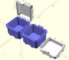 Parametrizable Rugged Box (OpenSCAD) 3D Printer Model