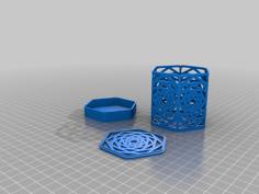 Mandala Style Lamp 3D Printer Model