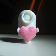 Minion And <3 (separate) 3D Printer Model