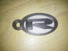 Keychain Rieju Motorcycle 3D Printer Model