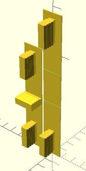 Clips For Georgian Window Bars 3D Printer Model