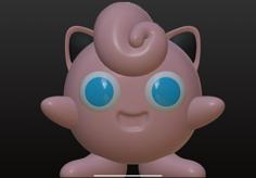 Jigglypuff 3D Printer Model