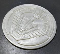 STARGATE SG 1 Badge 3D Printer Model